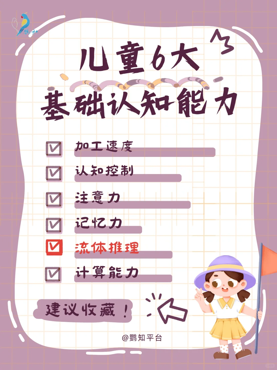 儿童6大基础认知能力—（流体推理篇）